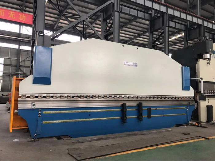 China Yawei 10M CNC Press brakes 4 axis delem da58t 300T Bending machine